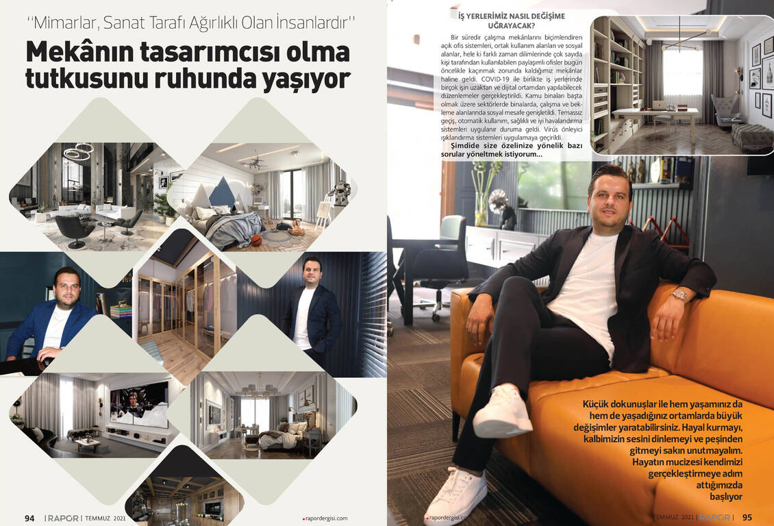 rapor dergisi 3 Çağrı Aytaş - İç Mimar - İskenderun Hatay rapor dergisi 3