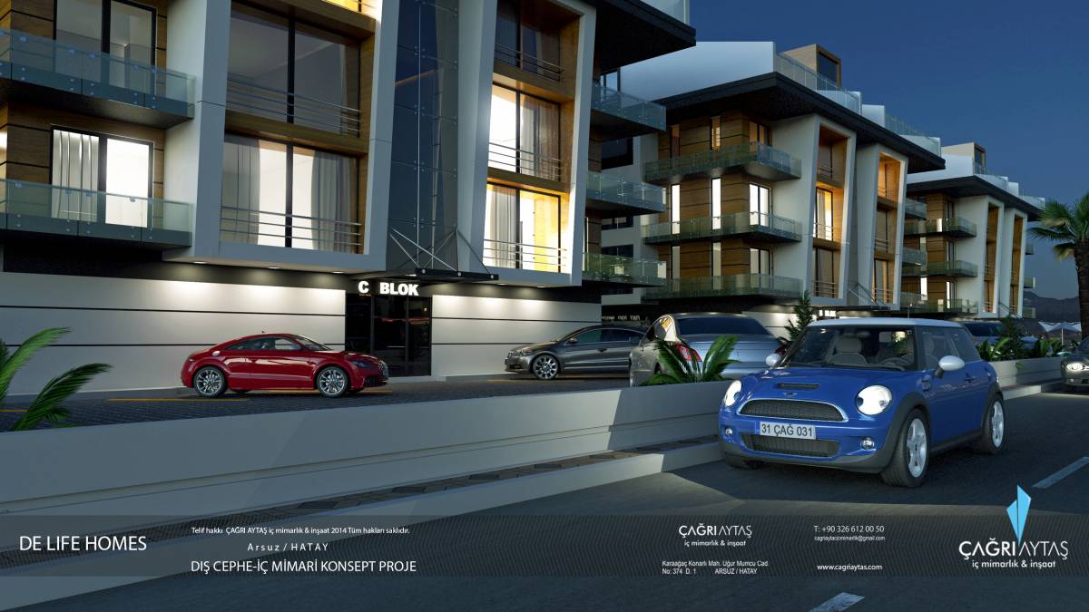 Çağrı Aytaş - Interior Architect - İskenderun de life homes 3