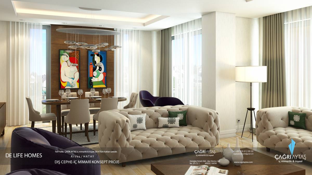 Çağrı Aytaş - Interior Architect - İskenderun de life i mekan 