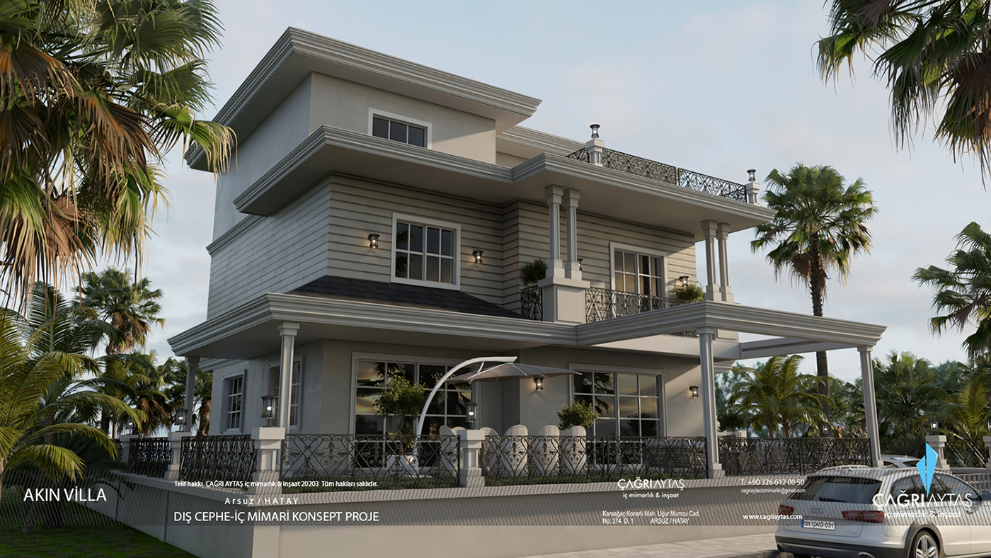 karaagac villa Çağrı Aytaş - İç Mimar - İskenderun Hatay karaagac villa